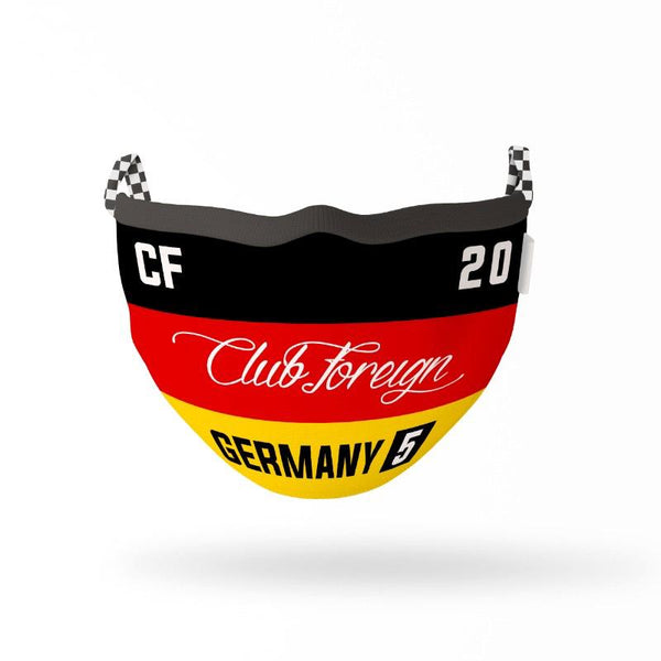 ClubForeign Premium Reusable Fabric Face Masks "Germany"