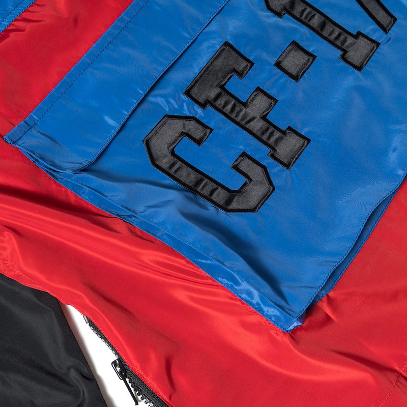 ClubForeign Performance Windbreaker Jacket Blue Red Black - Trends Society