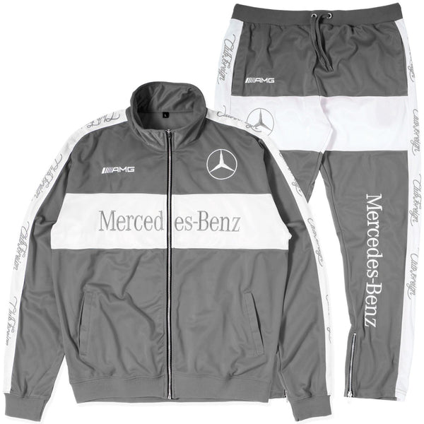 ClubForeign Tracksuit For Men Jacket and Pants "Merc" Metallic