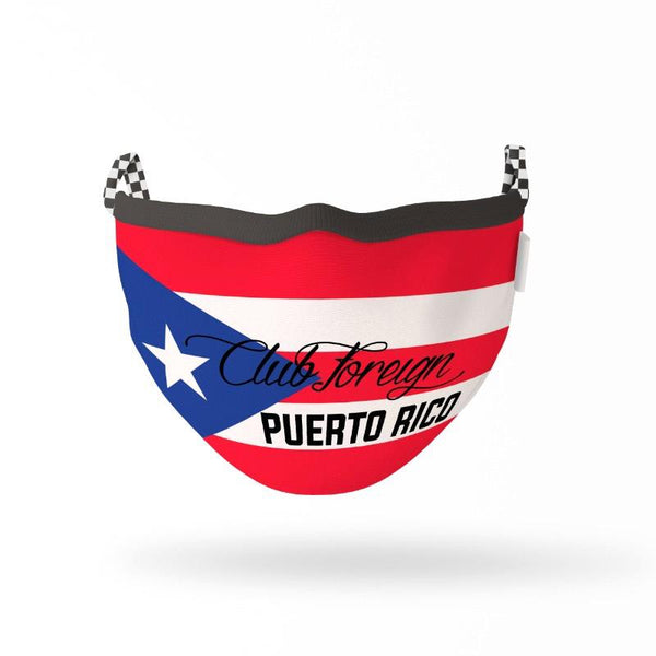 ClubForeign Premium Reusable Fabric Face Masks "Puerto Rico"