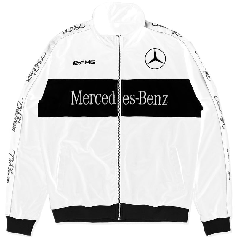 ClubForeign Tracksuit For Men Jacket and Pants "Merc" White